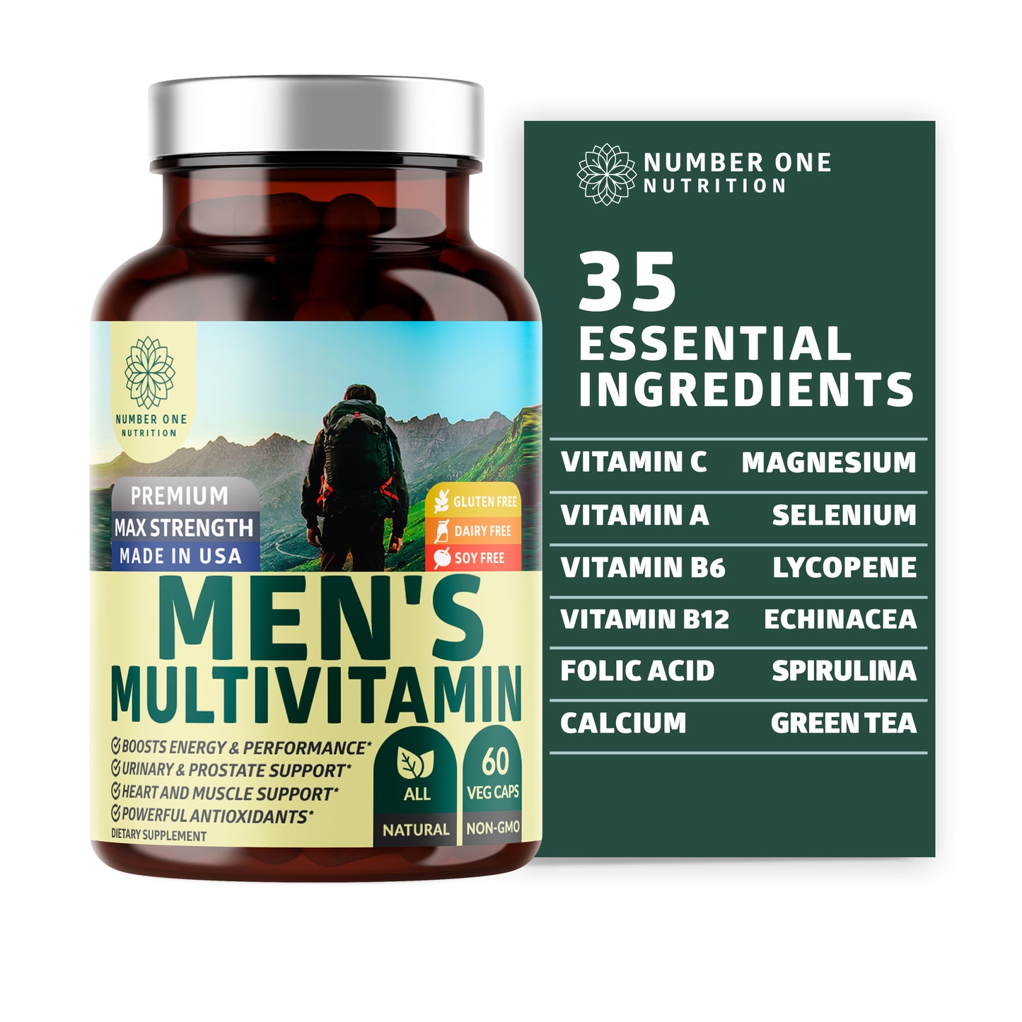 Daily Multivitamin for Men 60 Caps