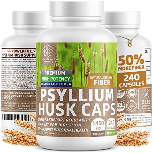 Psyllium Husk Capsules, 240 Caps