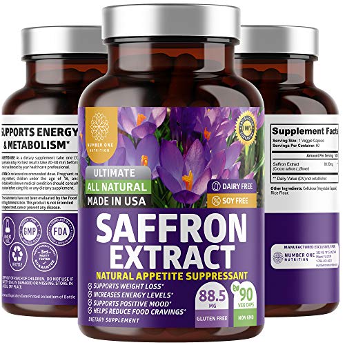 Saffron Extract Capsules, 90 Veg Caps