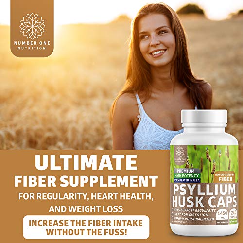 Psyllium Husk Capsules, 240 Caps