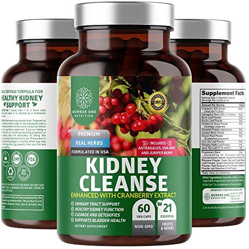 Natural Kidney Cleanse, 60 Veg Caps