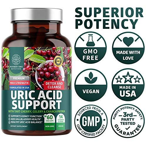 Uric Acid Support Supplement, 60 Veg Caps