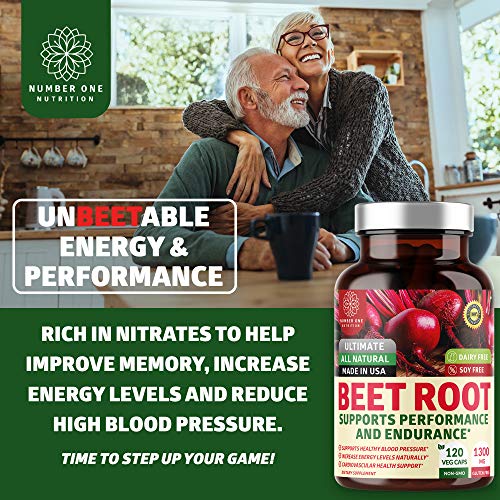 Premium Organic Beet Root 1300mg Capsule